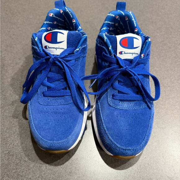 Champion 93Eighteen in Blue Suede - Picture 1 of 4